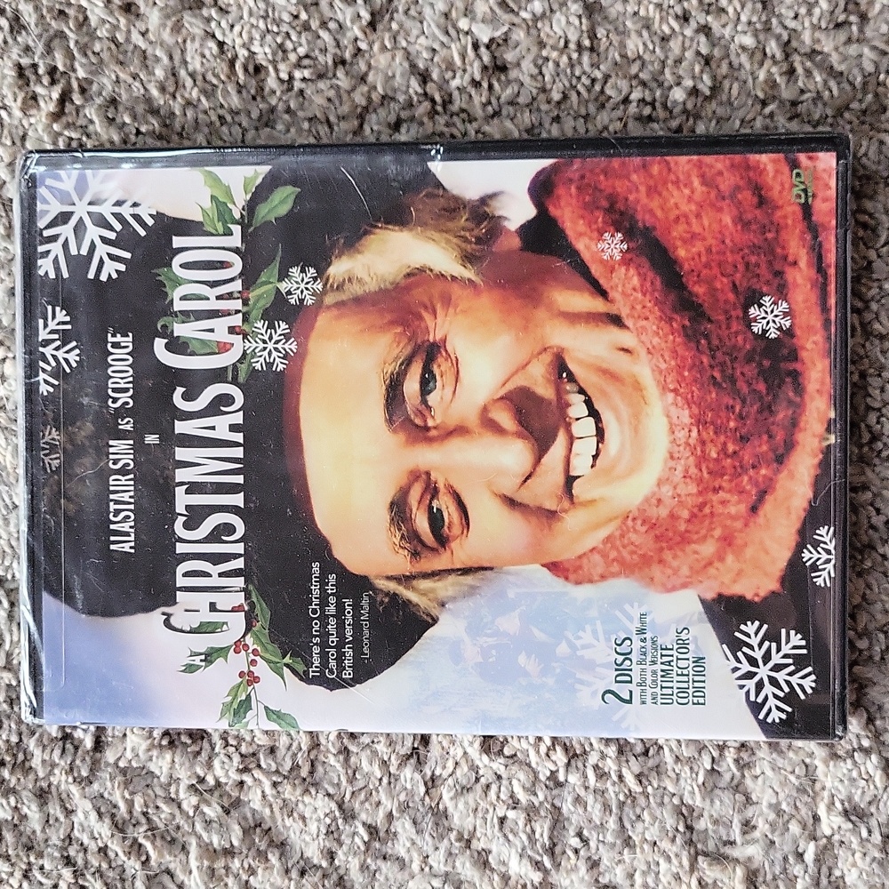 NWT Christmas Carol DVD